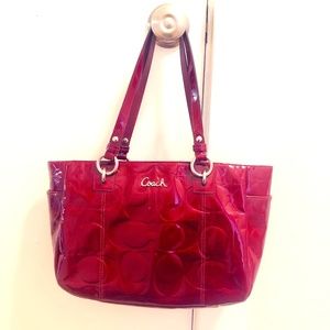 Genuine Coach Patent Leather Bag